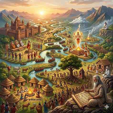 वैदिक काल MCQs 2026: ऋग्वैदिक देवता, धर्म और उत्तर वैदिक प्रशासन के 25+ महत्वपूर्ण प्रश्न Vedic Period MCQ Rigvedic Gods Religion and Later Vedic Administration Questions